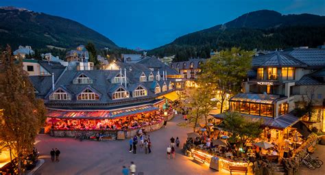 where is whistler village located.